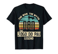 Myth Legend Dad Jogo Do Pau T-Shirt - Minimalist Print for Adults - T-Shirt, Sweatshirt, Hoodie