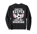 Funny Soccer Keeper Grandma Soccer Sweatshirt - Custom Art Print Men Women - T-Shirt, Sweatshirt, Hoodie