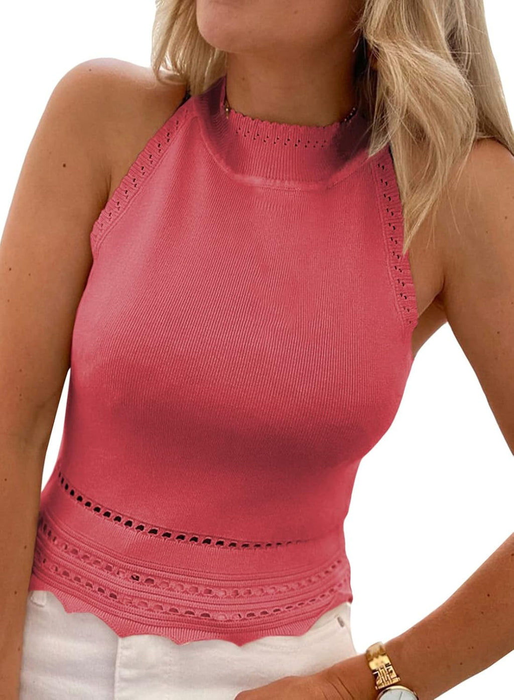 Womens Tank Tops Summer Ribbed Knit Racerback High - Adult & Kids T-Shirts, Sweatshirts & Hoodies apparel design preview 1