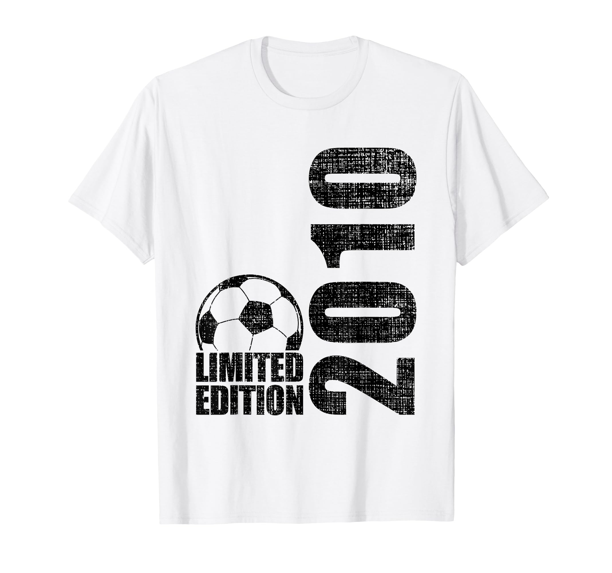 16 Years Old 2010 16Th Birthday Soccer T-Shirt - Trendy Graphic Men Women - T-Shirt, Sweatshirt, Hoodie