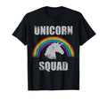 Unicorn Squad Rainbow Unicorn Gift T-Shirt - Graphic Print Unisex - T-Shirt, Sweatshirt, Hoodie