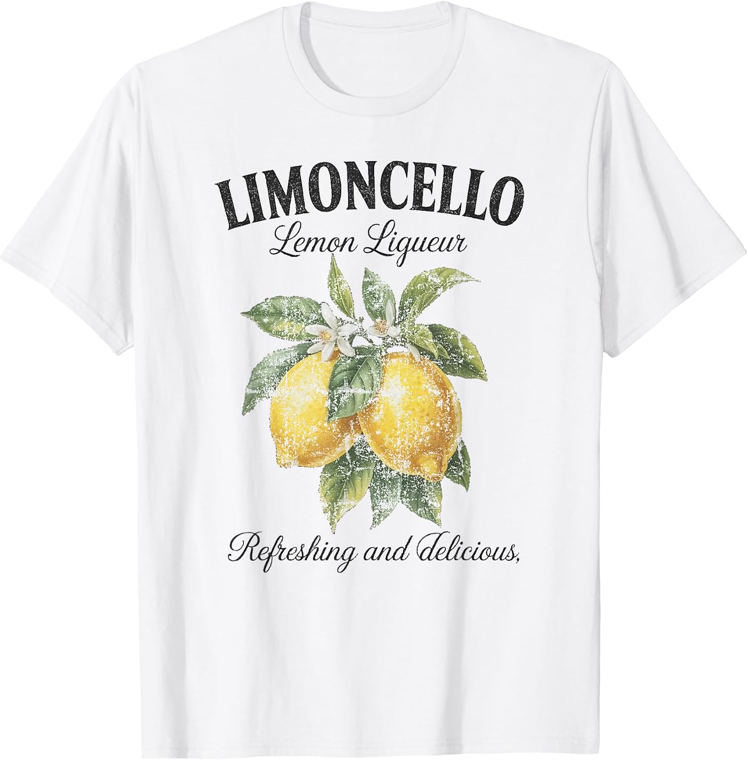 Limoncello Italy Vintage Refreshing Lemon Vacation - Adult & Kids T-Shirts, Sweatshirts & Hoodies apparel design preview 1