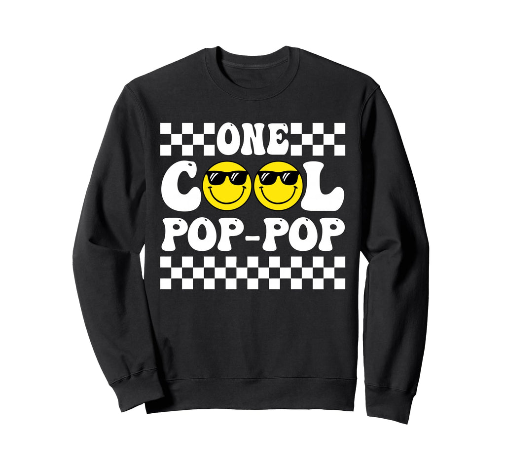 One Happy Dude 1St Birthday One Pop Sweatshirt - Graphic Print Men Women - T-Shirt, Sweatshirt, Hoodie
