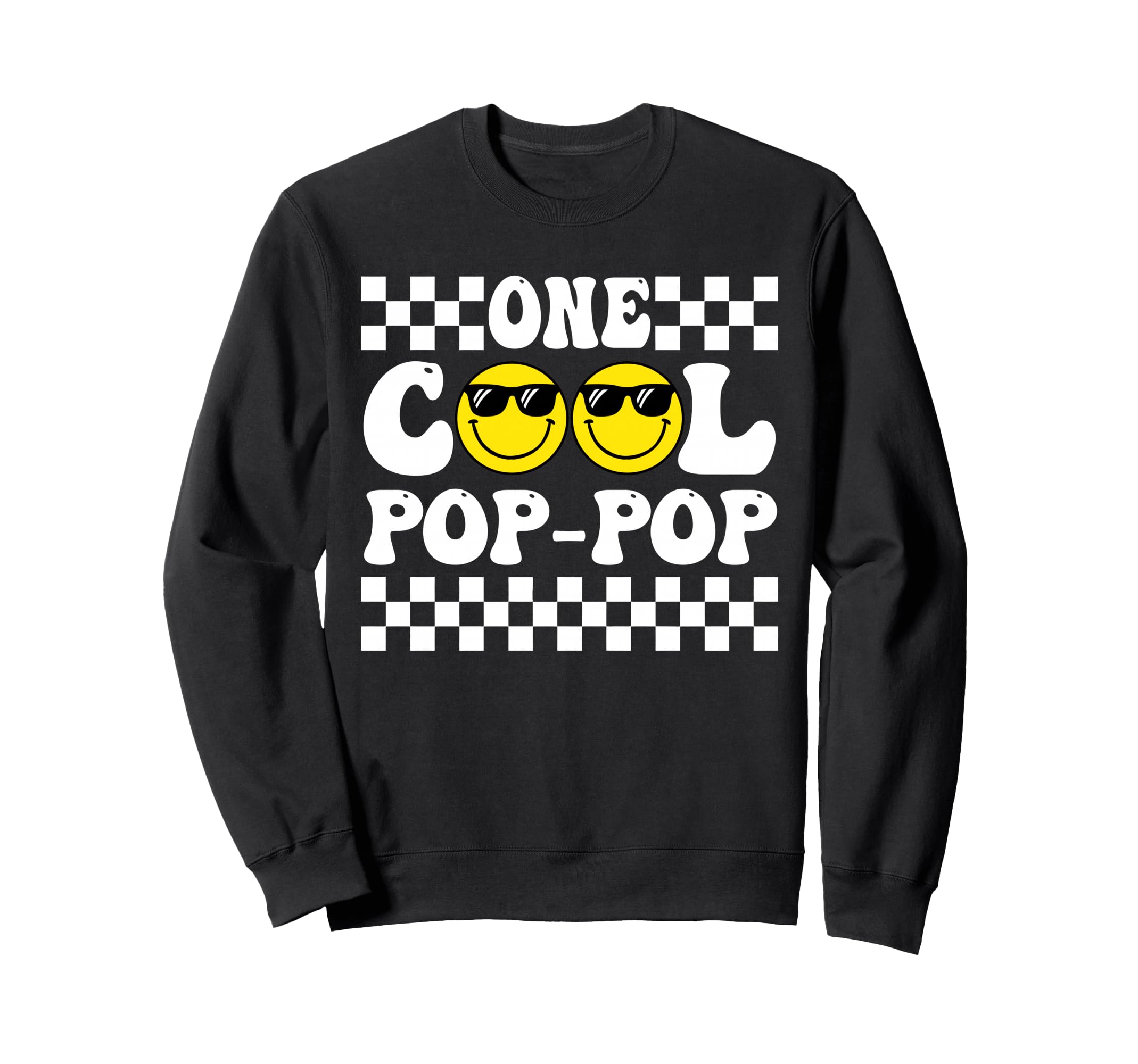 One Happy Dude 1St Birthday One Pop Sweatshirt - Graphic Print Men Women - T-Shirt, Sweatshirt, Hoodie