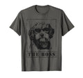 Funny Cavapoo Boss Mom Dad Dog Lover T-Shirt - Novelty Apparel Unisex - T-Shirt, Sweatshirt, Hoodie