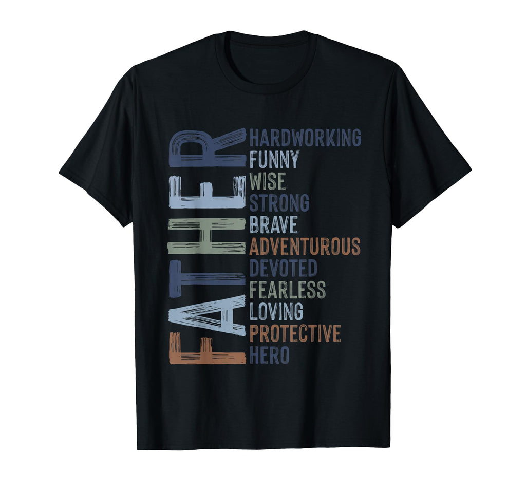 Fathers Day Dad Quotes Fatherhood Best D T-Shirt - Minimalist Print Unisex - T-Shirt, Sweatshirt, Hoodie