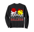 Busy Raising Ballers Baseball Sweatshirt - Minimalist Print for Adults - T-Shirt, Sweatshirt, Hoodie