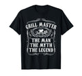 Grill Master Myth Legend Funny Bbq T-Shirt - Unique Graphic Men Women - T-Shirt, Sweatshirt, Hoodie