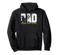 Dad Lineman Myth Legend Fathers Day Hoodie - Casual Everyday Wear Men Women - T-Shirt, Sweatshirt, Hoodie