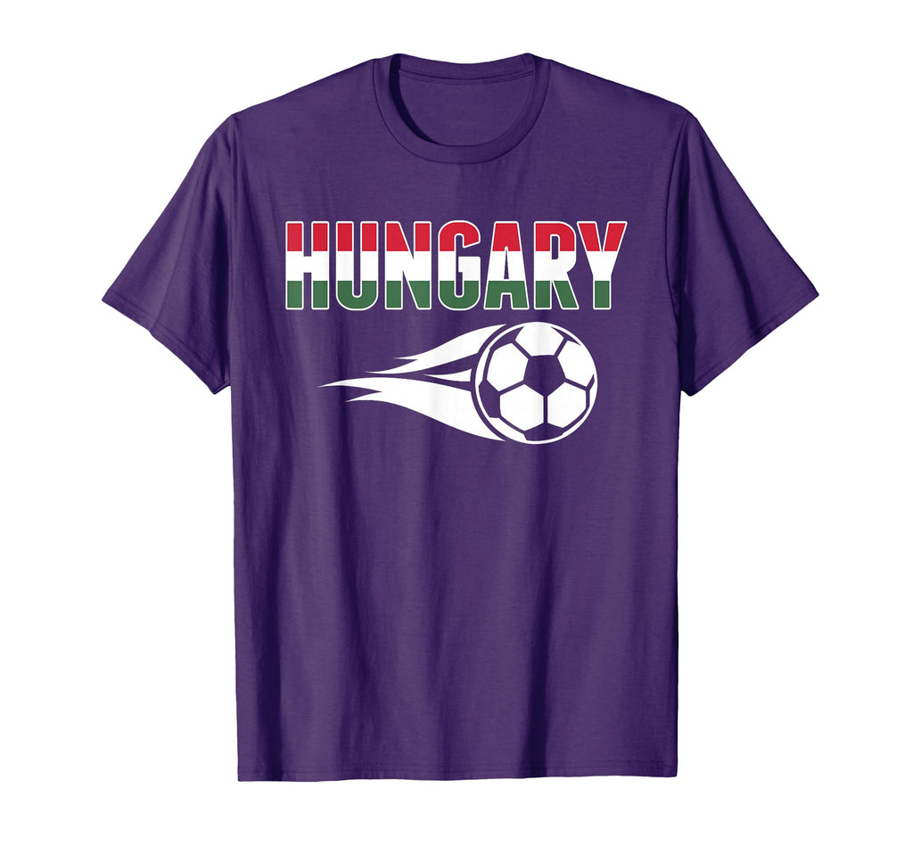 Hungary Soccer Fans Jersey Hungarian Flag T-Shirt - Trendy Graphic Unisex - T-Shirt, Sweatshirt, Hoodie