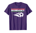 Hungary Soccer Fans Jersey Hungarian Flag T-Shirt - Trendy Graphic Unisex - T-Shirt, Sweatshirt, Hoodie