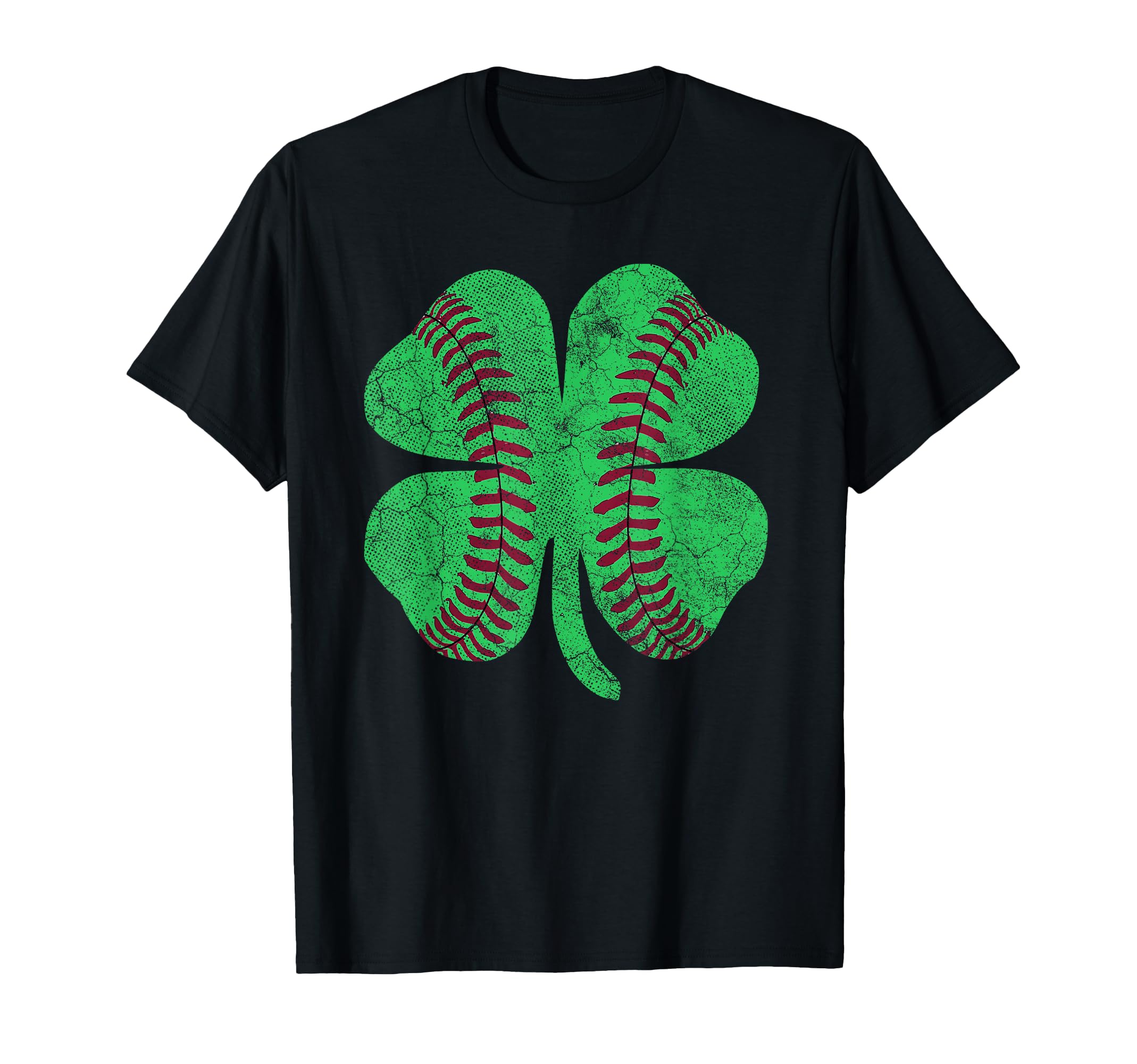 St Patricks Day Shamrock Baseball T-Shirt - Fun Novelty Design Unisex - T-Shirt, Sweatshirt, Hoodie