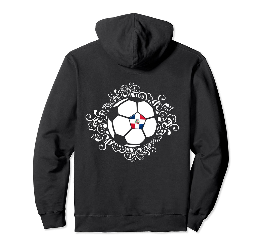 Dominican Republic Soccer Lovers Hoodie - Aesthetic Graphic for Adults - T-Shirt, Sweatshirt, Hoodie