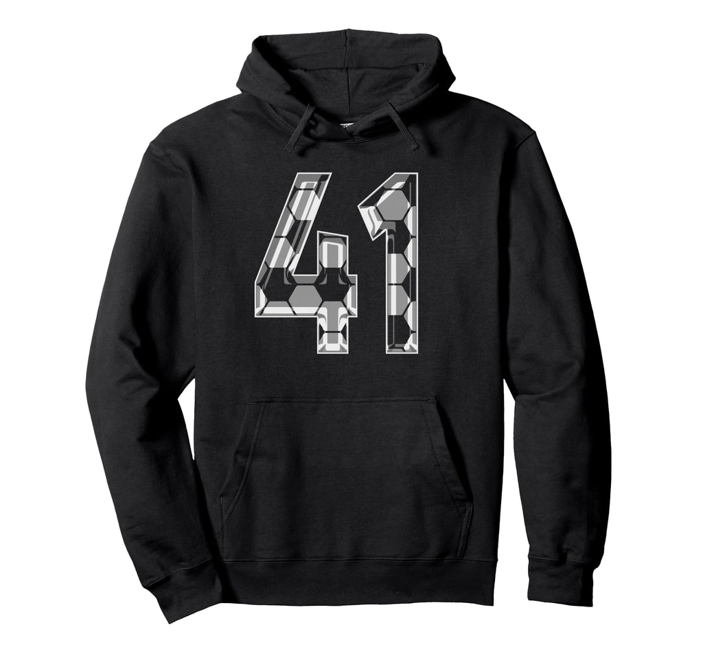 Soccer Number 41 Favorite Player 41 Hoodie - Custom Art Print Unisex - T-Shirt, Sweatshirt, Hoodie