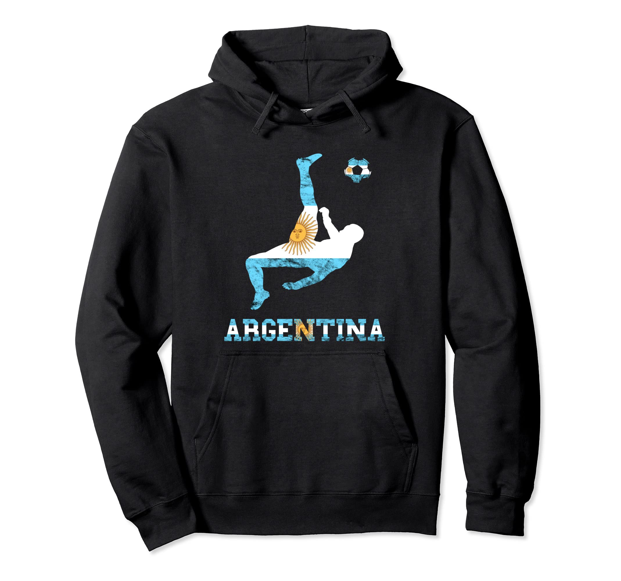 Argentina Soccer Team Argentina Sun Hoodie - Aesthetic Graphic Men Women - T-Shirt, Sweatshirt, Hoodie