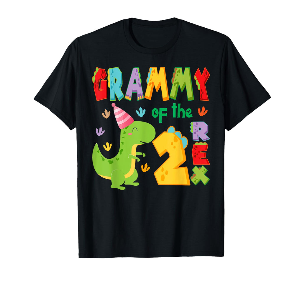 Grammy Two Rex 2Nd Birthday Dinosaur T T-Shirt - Custom Art Print Unisex - T-Shirt, Sweatshirt, Hoodie