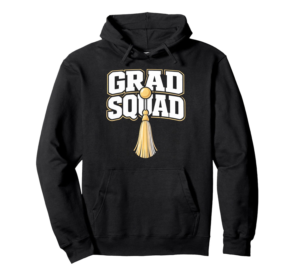 Grad Squad Graduation School Class 2026 Hoodie - Novelty Apparel Unisex - T-Shirt, Sweatshirt, Hoodie