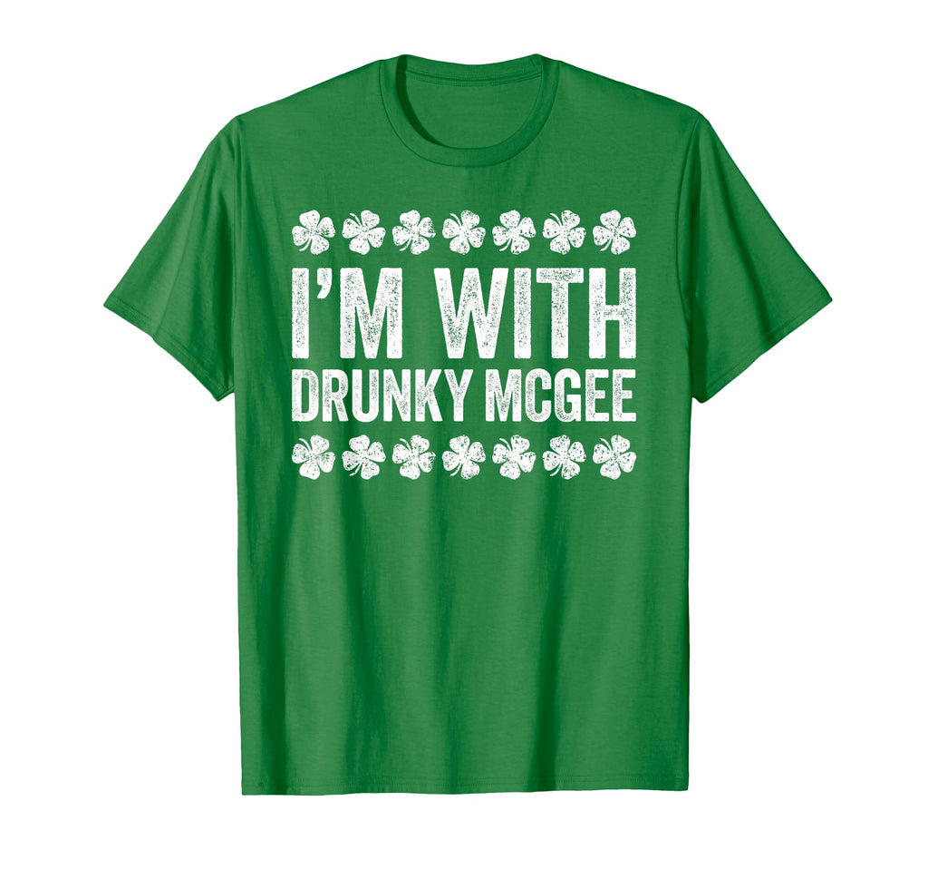 Im Drunky Mcgee Couple St Patricks T-Shirt - Aesthetic Graphic Men Women - T-Shirt, Sweatshirt, Hoodie