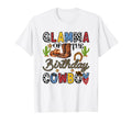 Glamma Birthday Cowboy Western Birthday T-Shirt - Unique Graphic for Adults - T-Shirt, Sweatshirt, Hoodie
