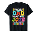 Proud Dad 2026 Kindergarten Graduate T-Shirt - Graphic Print Men Women - T-Shirt, Sweatshirt, Hoodie