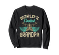 Worlds Coolest Grandpa Motorcycle Sweatshirt - Minimalist Print Unisex - T-Shirt, Sweatshirt, Hoodie