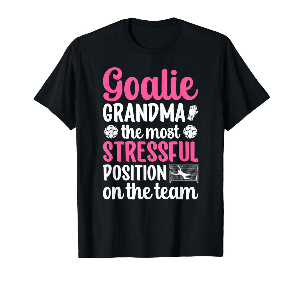 Funny Soccer Goalie Grandma Soccer T-Shirt - Custom Art Print Men Women - T-Shirt, Sweatshirt, Hoodie