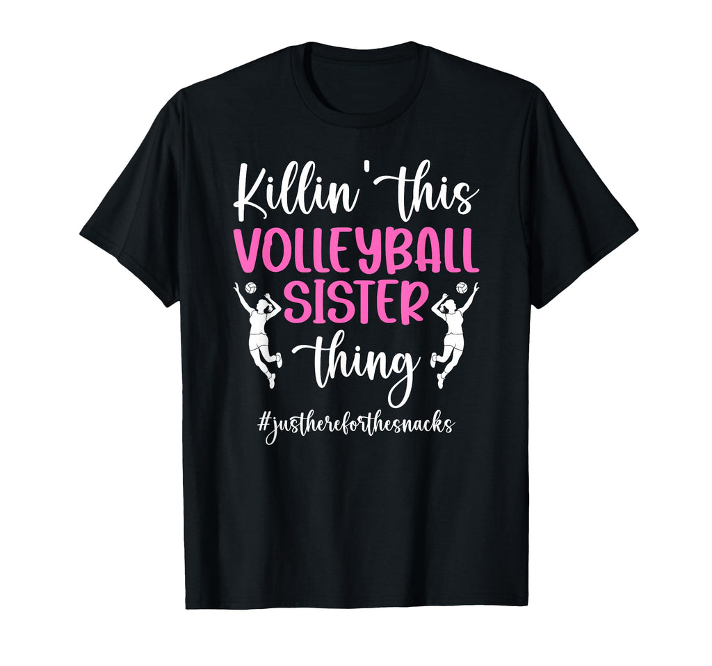 This Volleyball Sister Thing Sister T-Shirt - Graphic Print for Adults - T-Shirt, Sweatshirt, Hoodie