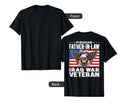 Proud Father Law Iraq Veteran Patriotic T-Shirt - Custom Art Print Unisex - T-Shirt, Sweatshirt, Hoodie