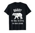 Daddy Myth Bear Legend Dad Gift T-Shirt - Trendy Graphic Men Women - T-Shirt, Sweatshirt, Hoodie