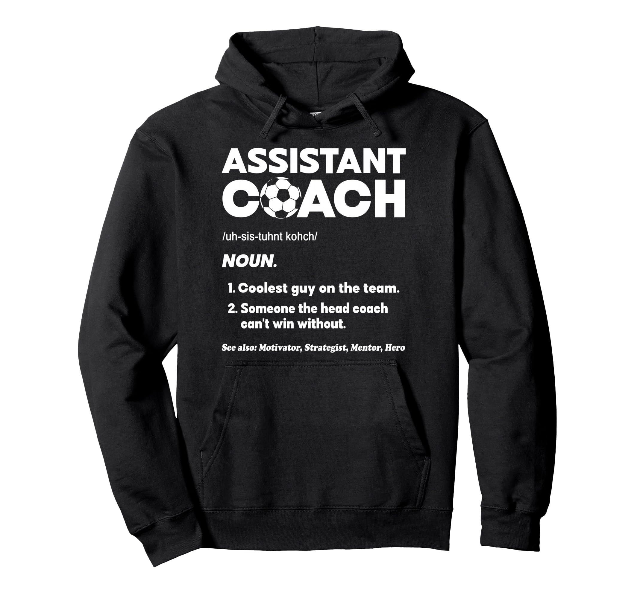 Assistant Head Coach Asst Coach Hoodie - Aesthetic Graphic Unisex - T-Shirt, Sweatshirt, Hoodie