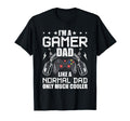 Gamer Dad Like Normal Dad Video Gamer T-Shirt - Minimalist Print Men Women - T-Shirt, Sweatshirt, Hoodie