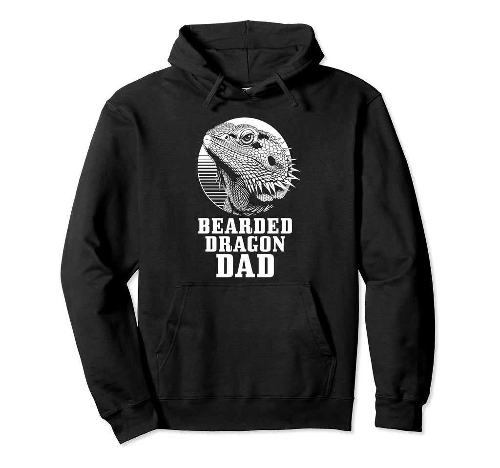 Bearded Dragon Dad Funny Reptile Hoodie - Unique Graphic for Adults - T-Shirt, Sweatshirt, Hoodie
