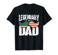 Mens Legendary Dad Funny Dad T-Shirt - Minimalist Print Unisex - T-Shirt, Sweatshirt, Hoodie