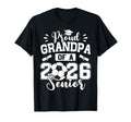 Proud Grandpa 2026 Senior Soccer Ball T-Shirt - Unique Graphic Unisex - T-Shirt, Sweatshirt, Hoodie