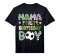 Mama Birthday Soccer Player Game Day T-Shirt - Aesthetic Graphic Men Women - T-Shirt, Sweatshirt, Hoodie