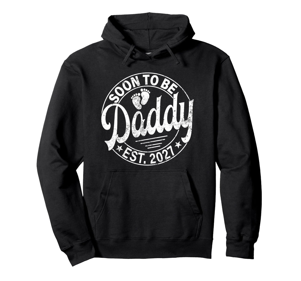 Soon To Be Daddy Est 2027 Pregnancy Hoodie - Aesthetic Graphic Unisex - T-Shirt, Sweatshirt, Hoodie