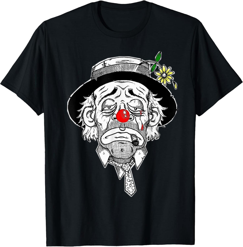Unisex-Adults, Unisex-Kids Black Hobo Clown - Adult & Kids T-Shirts, Sweatshirts & Hoodies apparel design preview 1