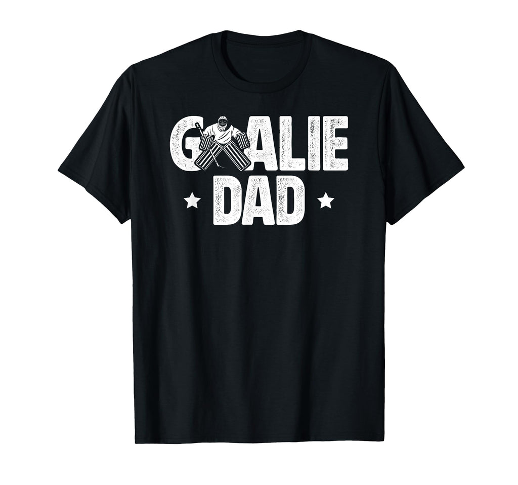 Ice Hockey Goalie Dad Hockey T-Shirt - Aesthetic Graphic for Adults - T-Shirt, Sweatshirt, Hoodie