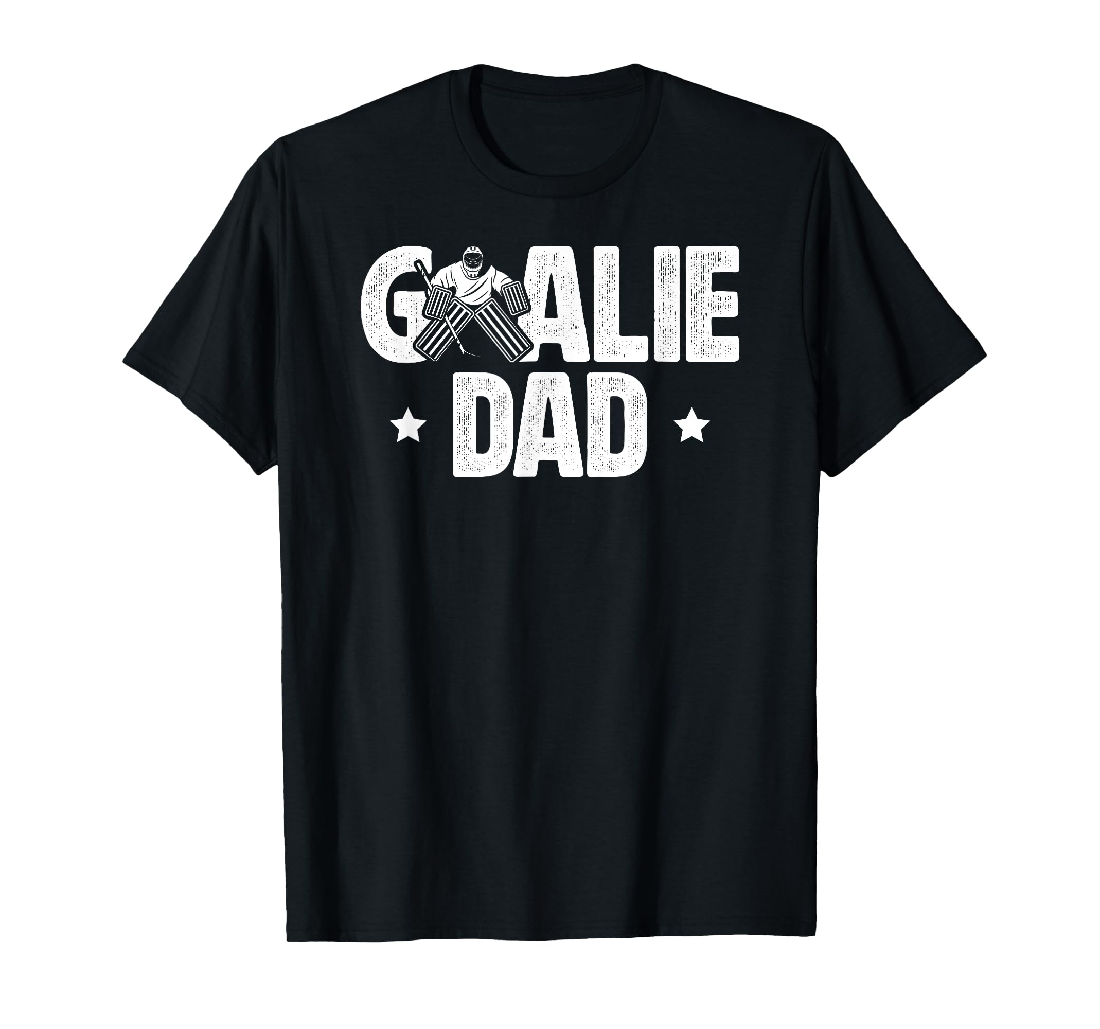 Ice Hockey Goalie Dad Hockey T-Shirt - Aesthetic Graphic for Adults - T-Shirt, Sweatshirt, Hoodie