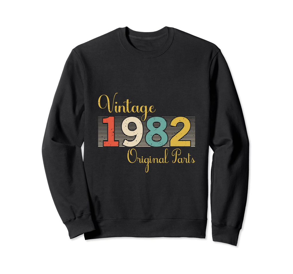 Year 1982 Gift Birthday Mom Dad Sweatshirt - Trendy Graphic Unisex - T-Shirt, Sweatshirt, Hoodie