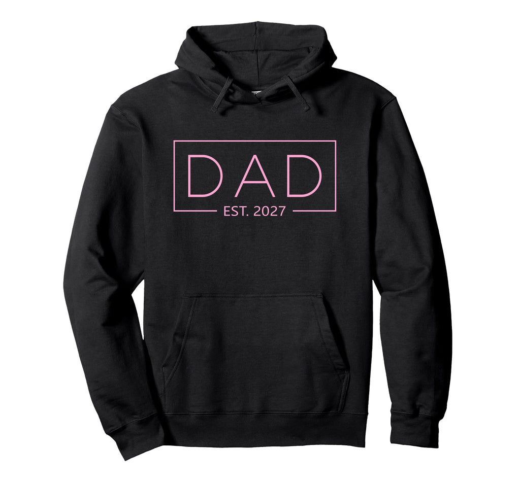 Dad Est 2027 Father 2027 Dad 2027 Hoodie - Aesthetic Graphic for Adults - T-Shirt, Sweatshirt, Hoodie