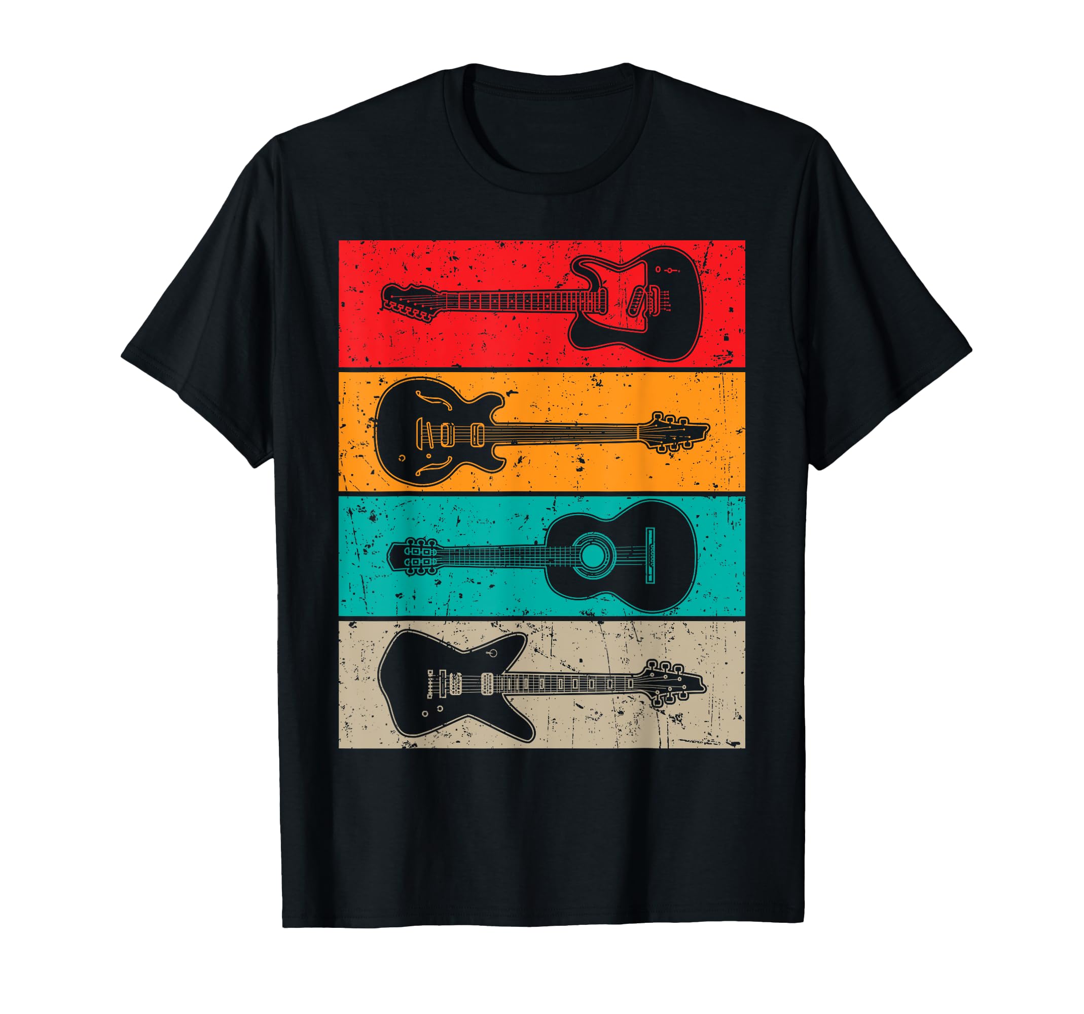 Guitar Art Guitarist Guitar Player T-Shirt - Minimalist Print for Adults - T-Shirt, Sweatshirt, Hoodie