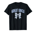 Great Uncle Coquette Toile Blue T-Shirt - Casual Everyday Wear Men Women - T-Shirt, Sweatshirt, Hoodie