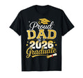 Proud Dad Class 2026 Graduate T-Shirt - Aesthetic Graphic for Adults - T-Shirt, Sweatshirt, Hoodie