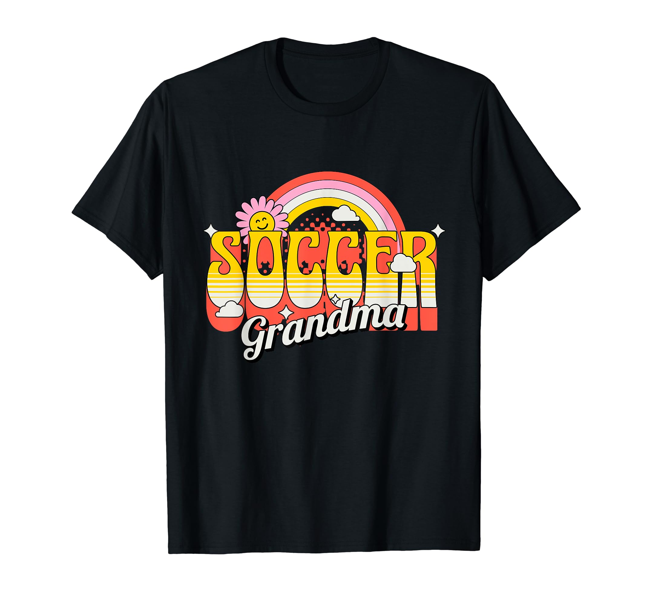 Soccer Grandma 60S 70S Soccer Fan T-Shirt - Minimalist Print for Adults - T-Shirt, Sweatshirt, Hoodie