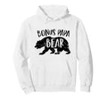 Bonus Papa Bear Stepdad Best Dad Stepfather Hoodie - Unique Graphic Unisex - T-Shirt, Sweatshirt, Hoodie