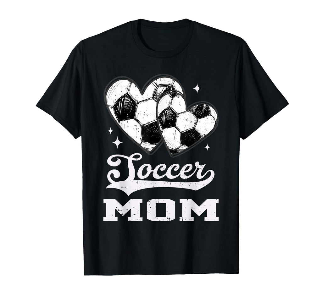 Soccer Heart Mom Soccer Player T-Shirt - Fun Novelty Design Men Women - T-Shirt, Sweatshirt, Hoodie