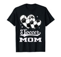 Soccer Heart Mom Soccer Player T-Shirt - Fun Novelty Design Men Women - T-Shirt, Sweatshirt, Hoodie