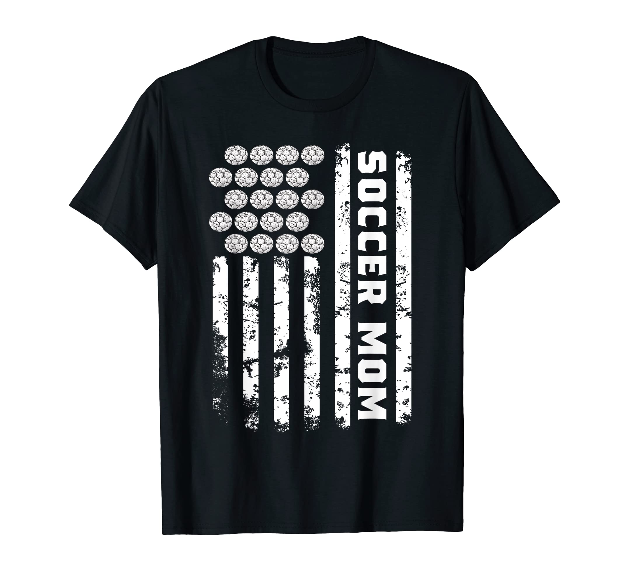 Soccer Mom Game Day Soccer Lovers Usa T-Shirt - Custom Art Print Unisex - T-Shirt, Sweatshirt, Hoodie