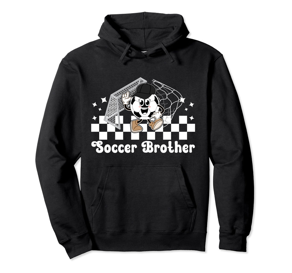 Soccer Brother Soccer Player Soccer Hoodie - Casual Everyday Wear Unisex - T-Shirt, Sweatshirt, Hoodie